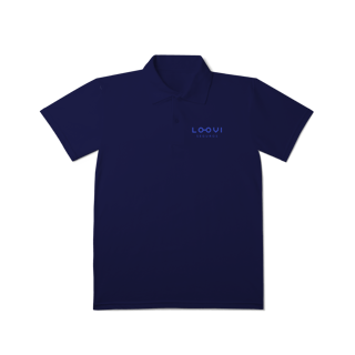 Nome do produto POLO MASCULINA (FRENTE) - LOOVI AZUL