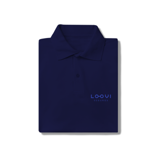 Nome do produto POLO MASCULINA (FRENTE E COSTAS) - LOOVI AZUL