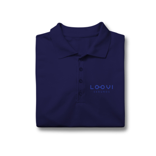 Nome do produto POLO FEMININA (FRENTE) - LOOVI AZUL
