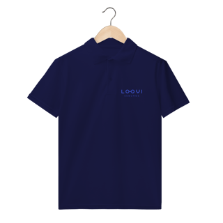 Nome do produto POLO MASCULINA (FRENTE) - LOOVI AZUL