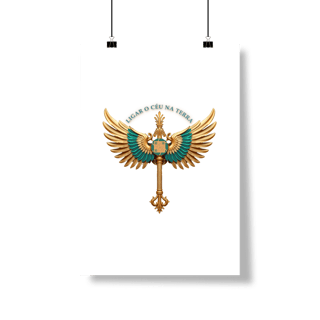 Nome do produto POSTER RETRATO - BRASIL DE DRONE