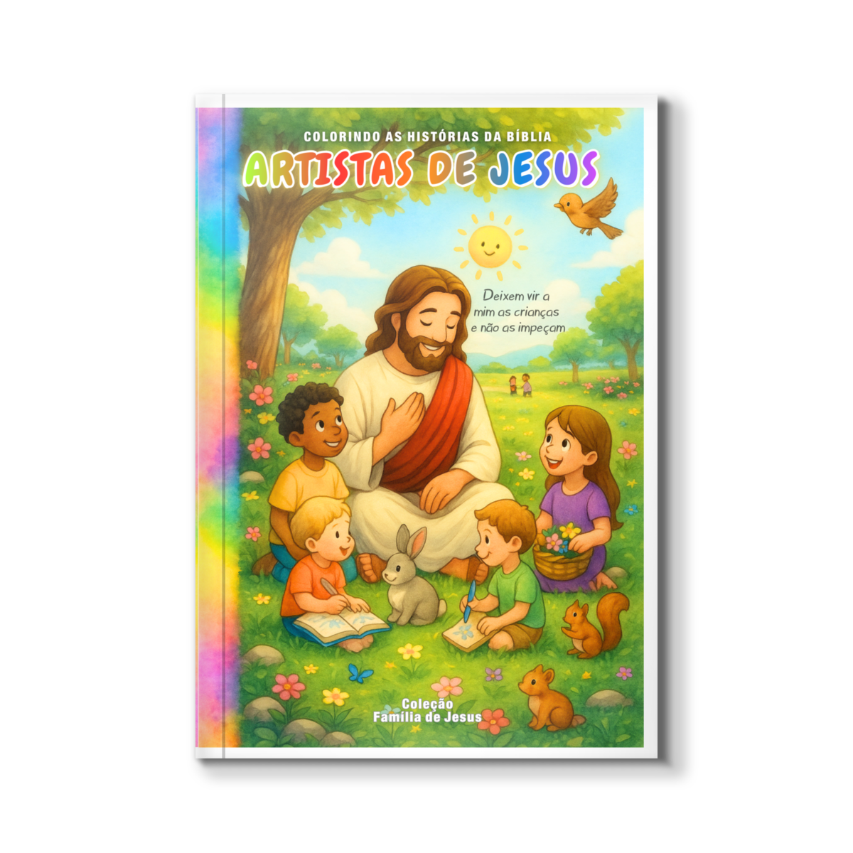 Nome do produto: LIVRO COLORIDO - ARTISTAS DE JESUS