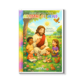 LIVRO COLORIDO - ARTISTAS DE JESUS