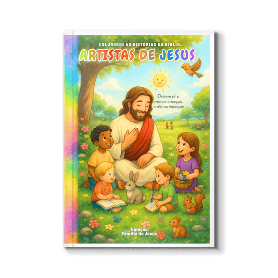 LIVRO COLORIDO - ARTISTAS DE JESUS