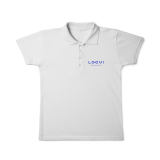 Nome do produto POLO FEMININA (FRENTE E COSTAS) - LOOVI AZUL