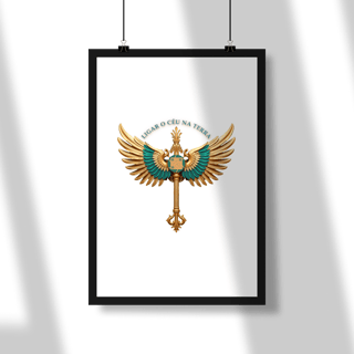 Nome do produto POSTER RETRATO - BRASIL DE DRONE