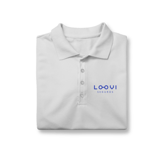 Nome do produto POLO FEMININA (FRENTE E COSTAS) - LOOVI AZUL