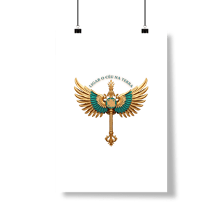 Nome do produto POSTER RETRATO - BRASIL DE DRONE