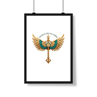 Nome do produto POSTER RETRATO - BRASIL DE DRONE