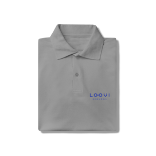 Nome do produto POLO MASCULINA (FRENTE E COSTAS) - LOOVI AZUL