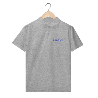Nome do produto POLO MASCULINA (FRENTE) - LOOVI AZUL