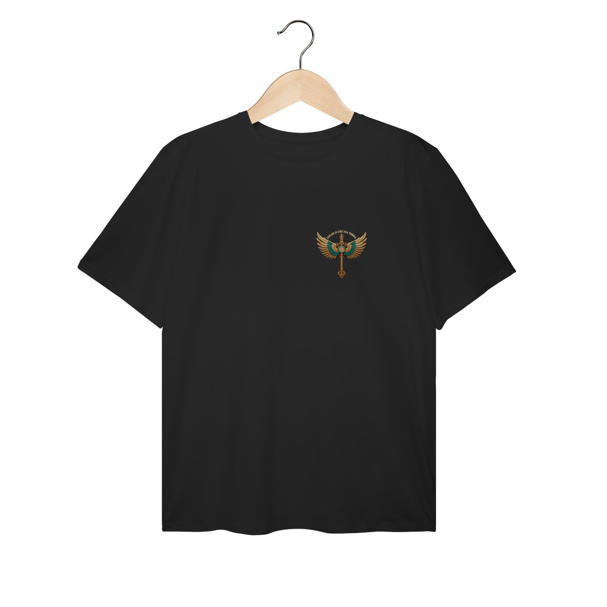 Nome do produto: T-SHIRT PLUS SIZE - BRASIL DE DRONE 