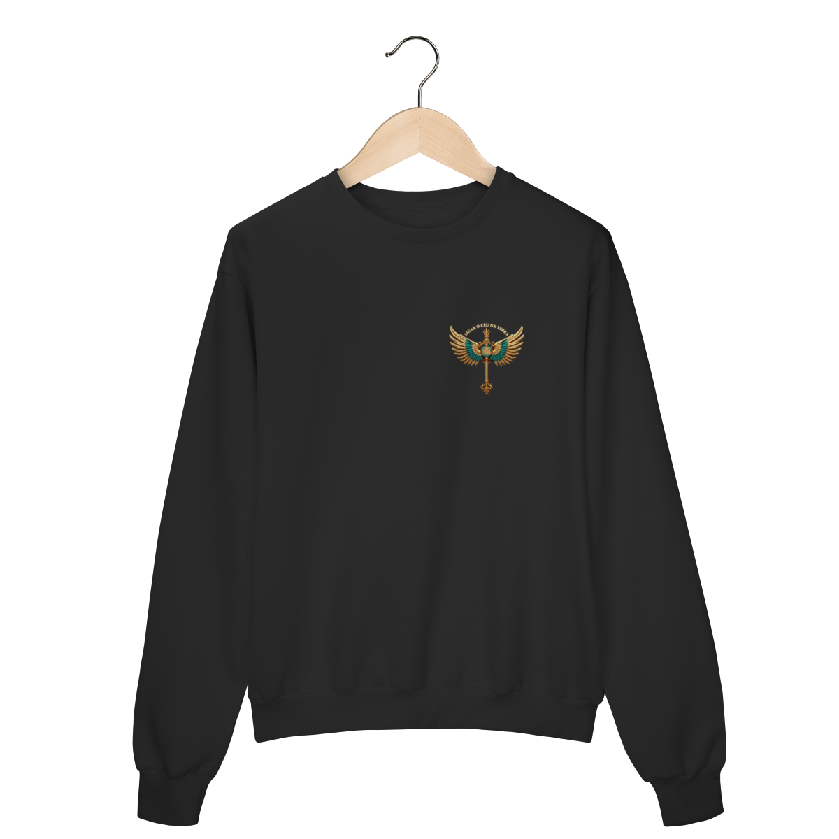 Nome do produto: MOLETOM FECHADO - BRASIL DE DRONE 