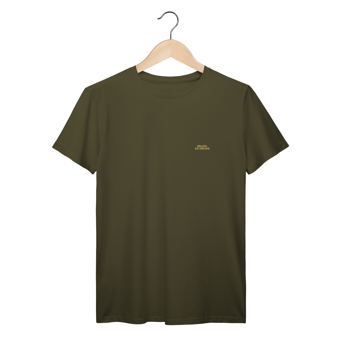 Nome do produto: T-SHIRT PRIME VERDE - BRASILDEDRONE