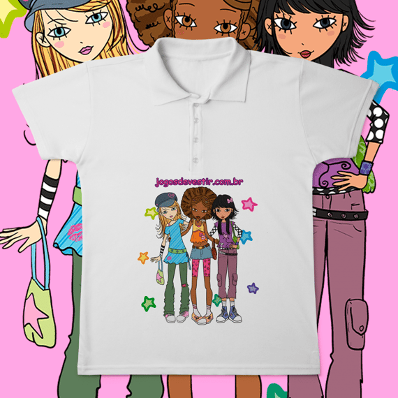 Polo Baby look 'jogos de vestir'