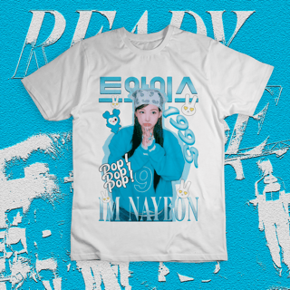 Nome do produto Camiseta 'IM NAYEON' (TWICE)