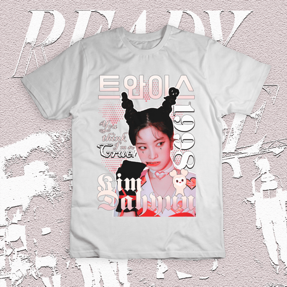 Camiseta 'KIM DAHYUN' (TWICE)