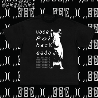 Nome do produto Camiseta Oversized 'VOCE FOI HACKEADO'