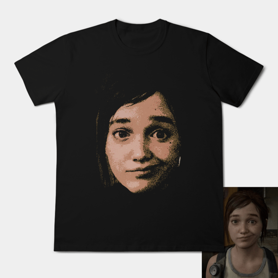 Camiseta 'Ellie :/' (THE LAST OF US)