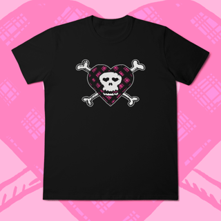 Camiseta 'SKULL Emo Princess (Avril Lavigne Inspo)'