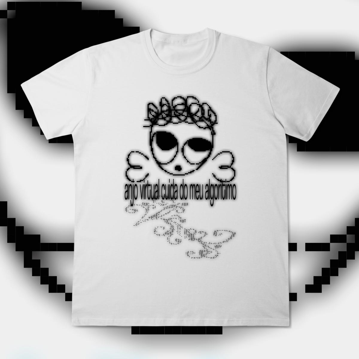 Nome do produto: Camiseta \'anjo virtual\'