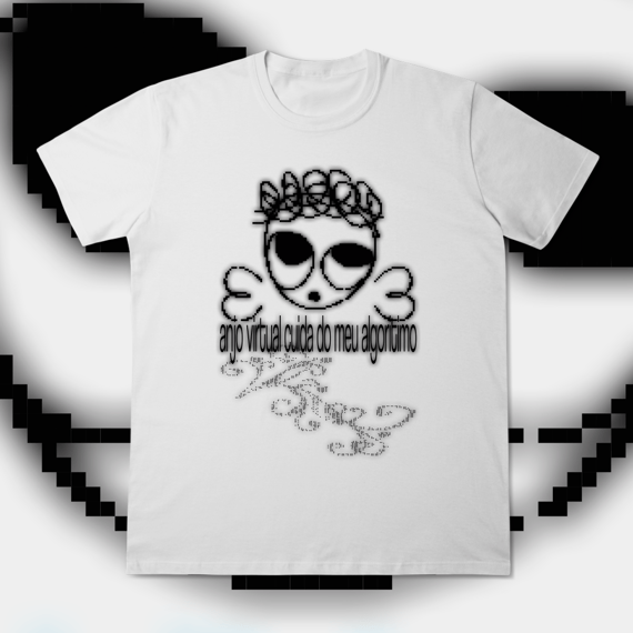 Camiseta 'anjo virtual'