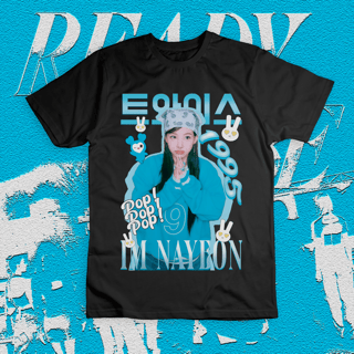 Nome do produto Camiseta 'IM NAYEON' (TWICE)