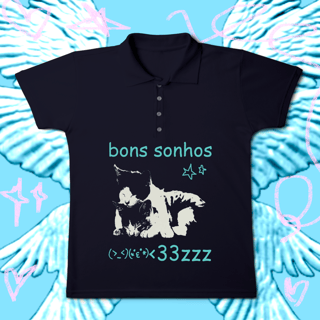 Nome do produto Polo Baby look 'bons sonhos <3'
