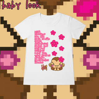 Nome do produto Baby Look 'mensagem de bom dia'