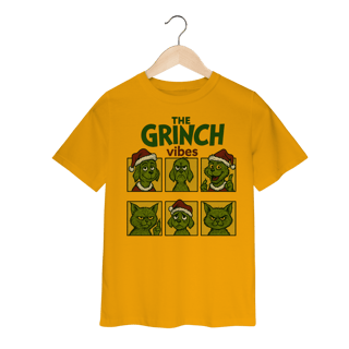 Nome do produto t-shirt infantil • grinch vibes