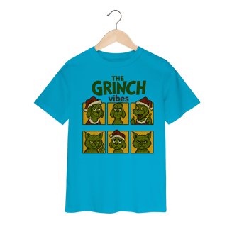 Nome do produto t-shirt infantil • grinch vibes