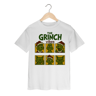 Nome do produto t-shirt infantil • grinch vibes