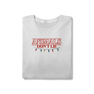 Nome do produto t-shirt  • animals don't lie