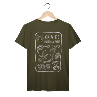 Nome do produto t-shirt (prime) • cria de pastor alemão
