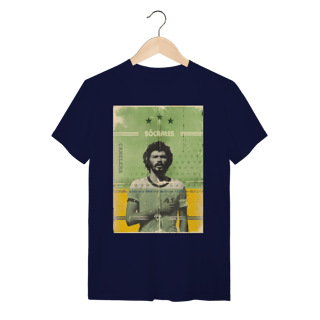 Nome do produto Camiseta Doutor Sócrates Brasileiro - Brasil 82