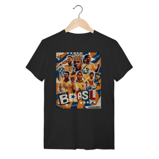 Nome do produto Camiseta Brasil Ídolos - Seleção Brasileira Pentacampeã