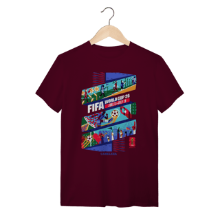 Nome do produto Camiseta Copa do Mundo FIFA 2026 - Poster Sede Kansas City USA