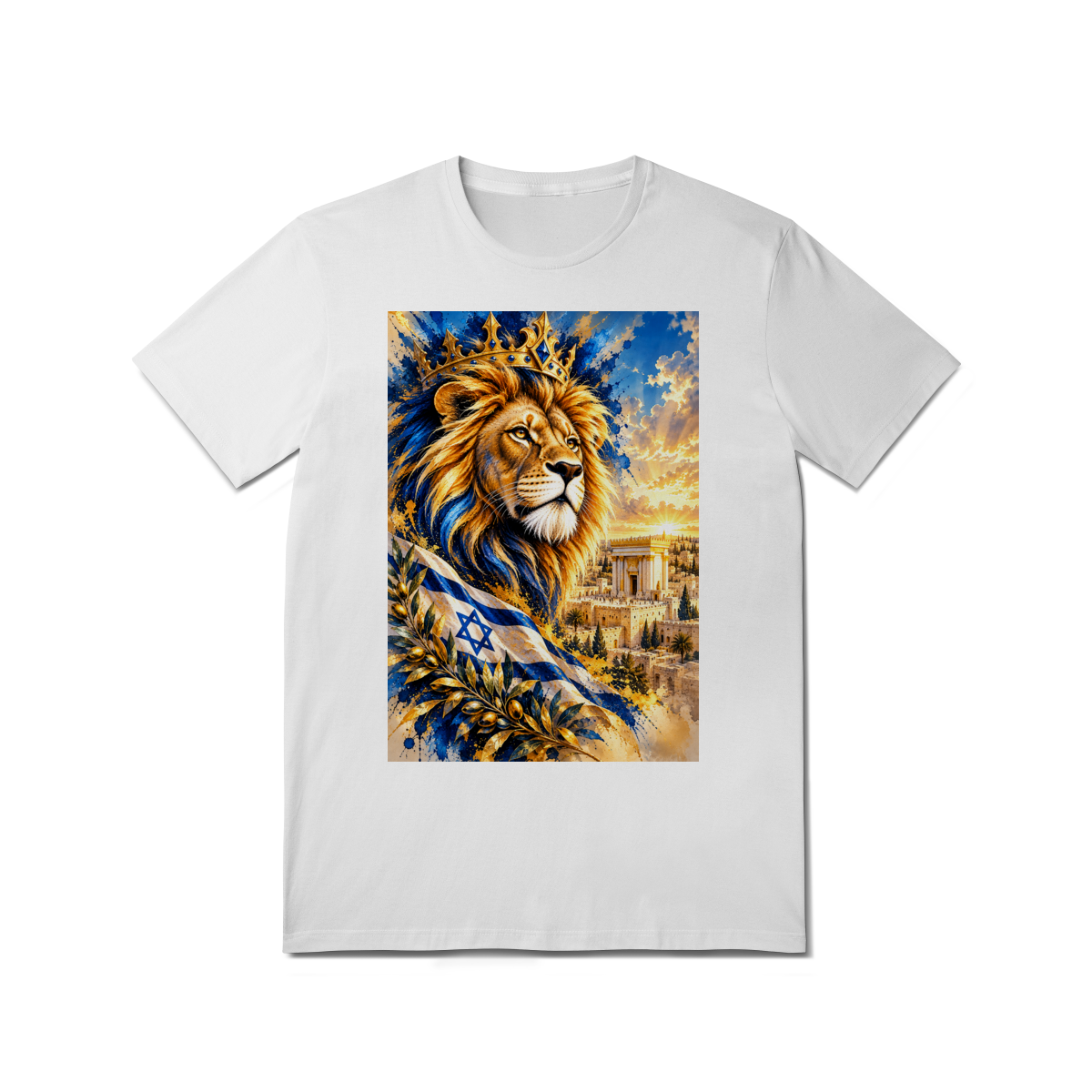 Camiseta Tribo de Judá — Arte Exclusiva