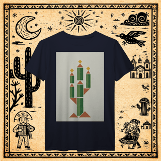 Nome do produto Prime - Camiseta Mandacaru Construtivista