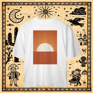 Nome do produto Oversized - Camiseta Sol Sintético