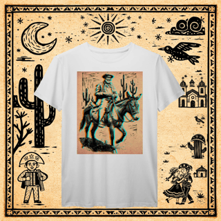 Nome do produto Prime - Camiseta Vaqueiro Glitch