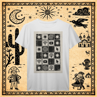 Nome do produto Prime - Camiseta Xilo-Tech Grid