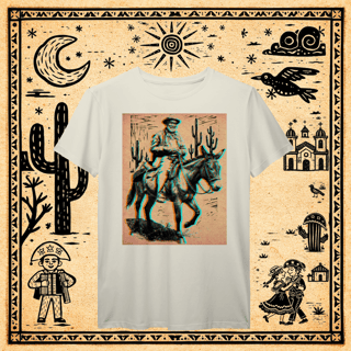 Nome do produto Prime - Camiseta Vaqueiro Glitch