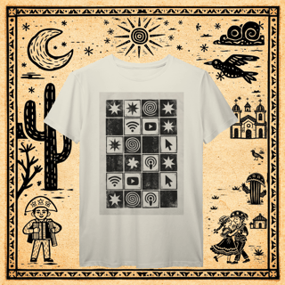 Nome do produto Prime - Camiseta Xilo-Tech Grid