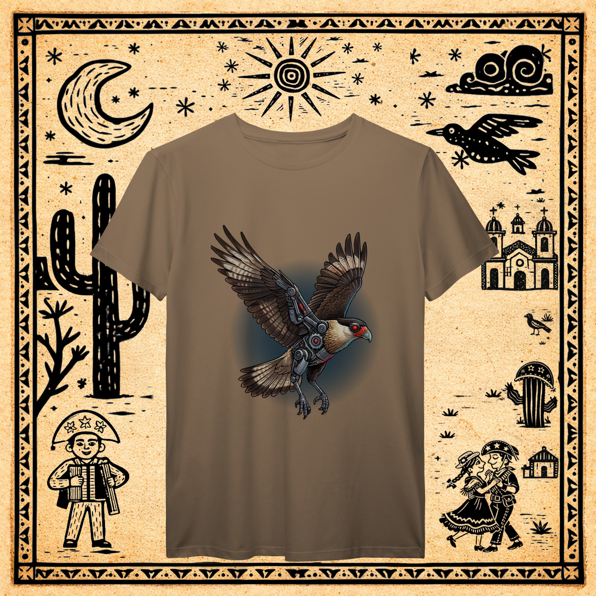 Nome do produto: Prime - Camiseta Drone Carcará MK-IV