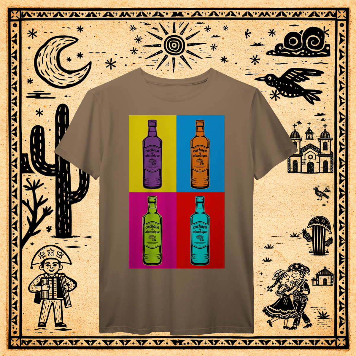 Nome do produto: Prime - Camiseta Garrafada Pop