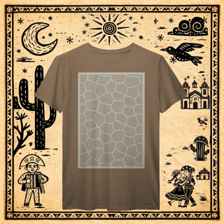 Oversized - Camiseta Polígonos da Seca