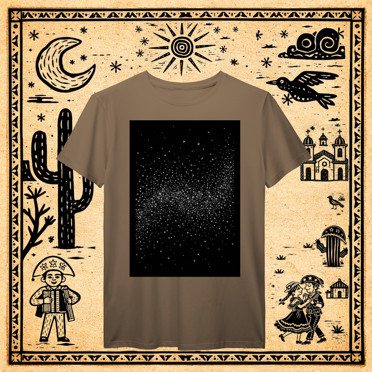 Nome do produto: Prime - Camiseta Via Láctea do Sertão