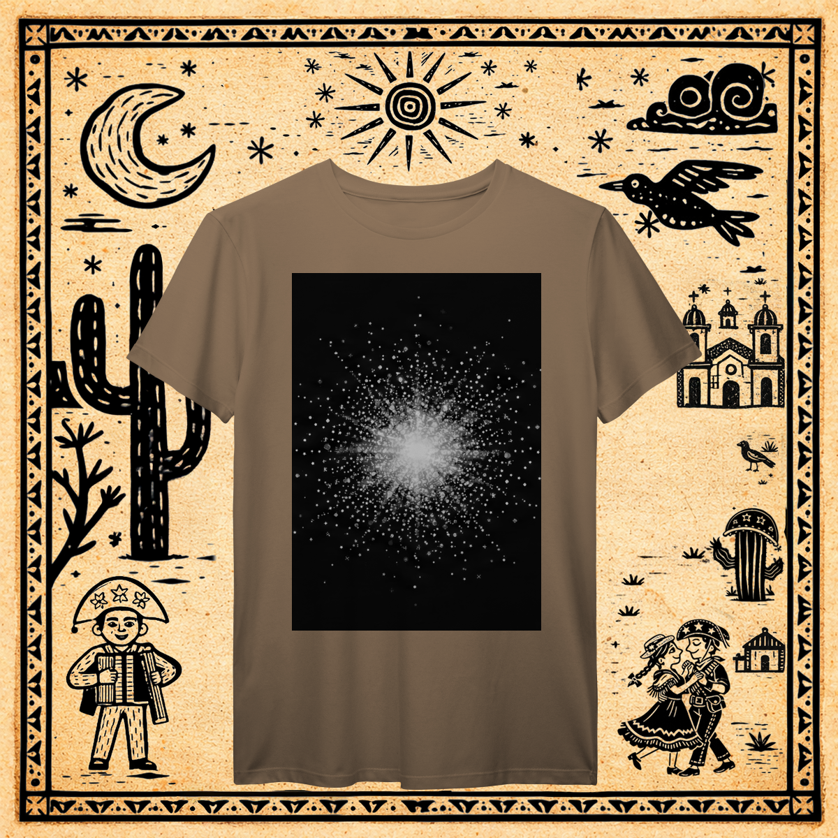 Nome do produto: Prime - Camiseta Céu Estrelado Digital