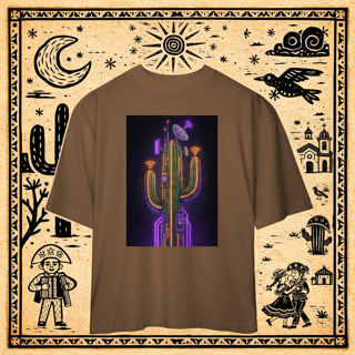 Nome do produto Oversized - Camiseta Torre de Transmissão Mandacaru